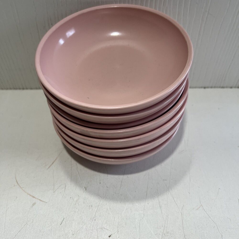 Melmac︱ 5” ︱Ovation︱ Westinghouse Pink Bowls ︱ Lot of 7